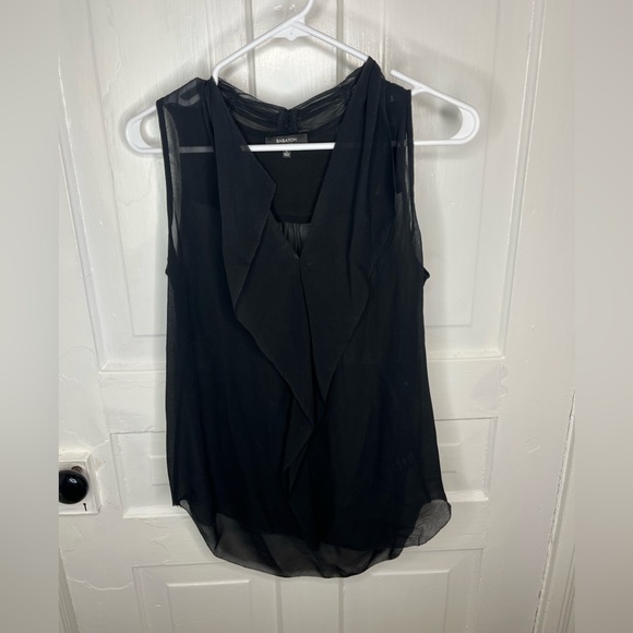 Aritzia Babaton Ainsley sheer sleeveless  blouse - Picture 2 of 4